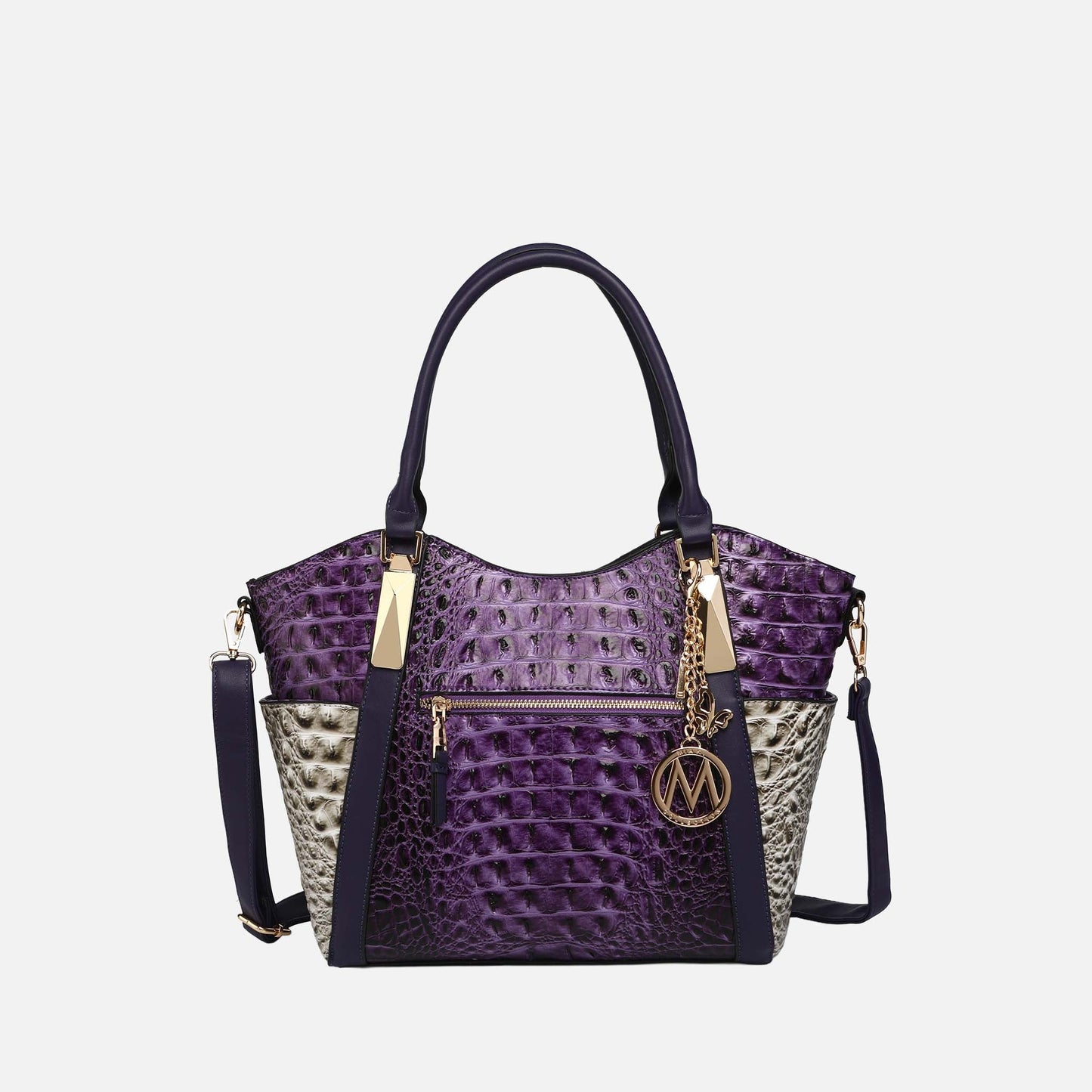 MKF Collection by Mia K. - Janise Croc Tote handbag