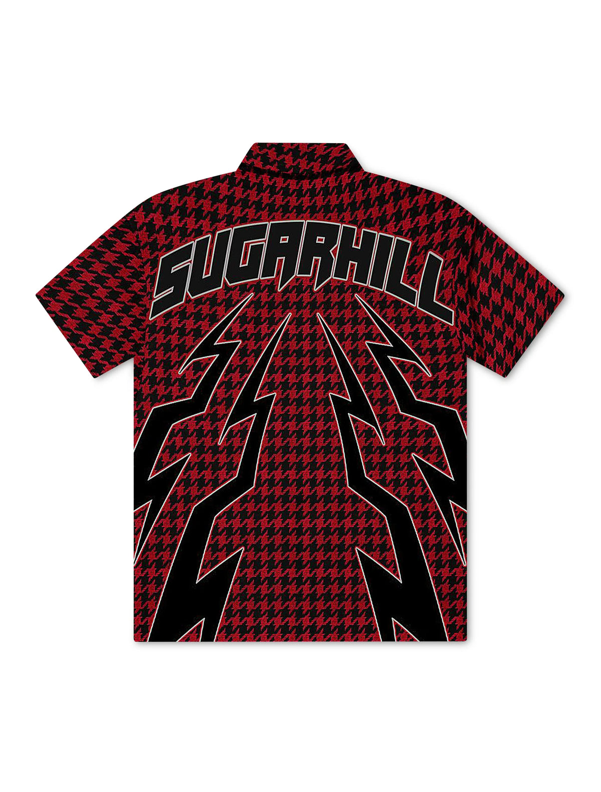 Sugarhill Blaster Work Shirt - Red Houndstooth