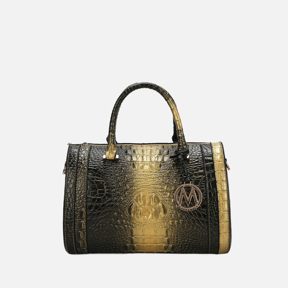 MKF Collection by Mia K. - Usal Croc Satchel Bag