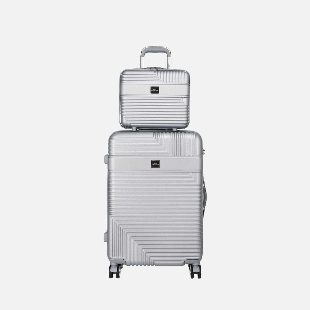 MKF Collection by Mia K. - Mykonos Carry-on Roller and Cosmetic Case Set