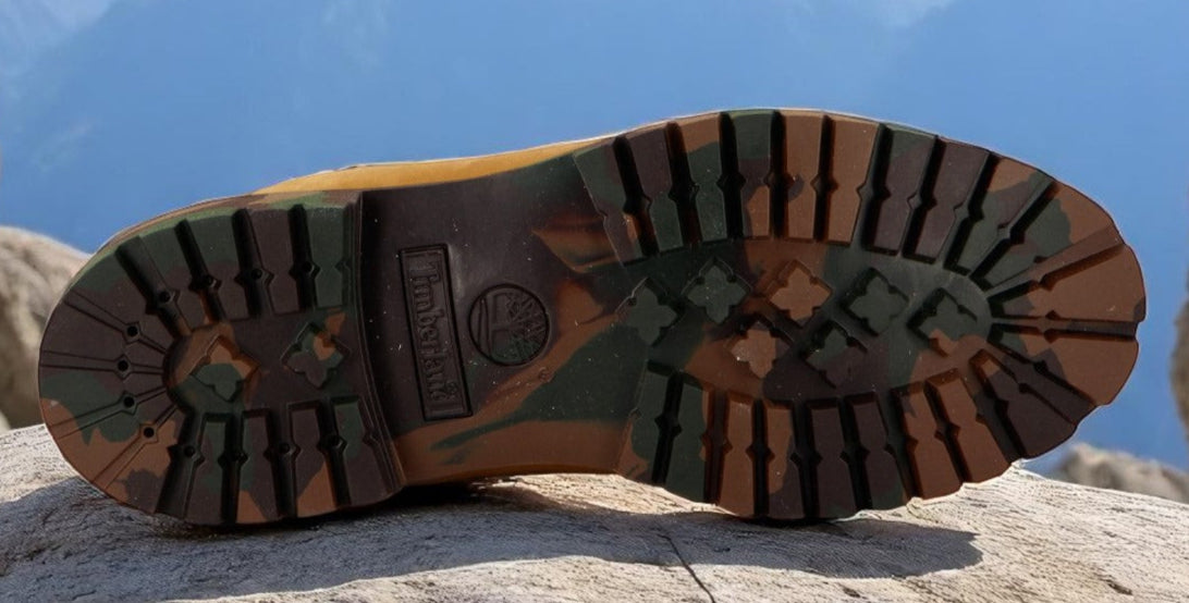 Timberland Men's 6In Premium Boot Wheat Camo Wide Boots