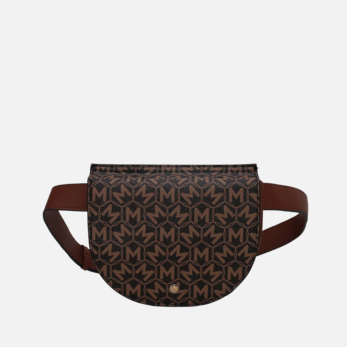 MKF Collection by Mia K. - Daksha Monogram Belt Waist Bag