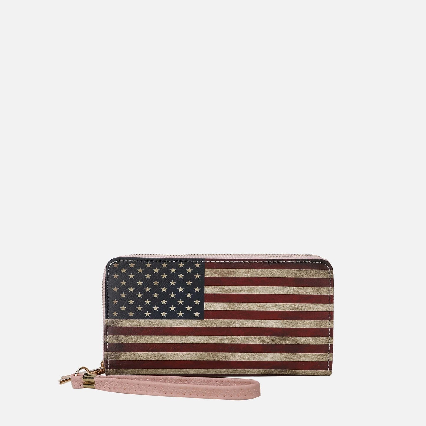 MKF Collection by Mia K. - Uriel Printed Flag Wallet