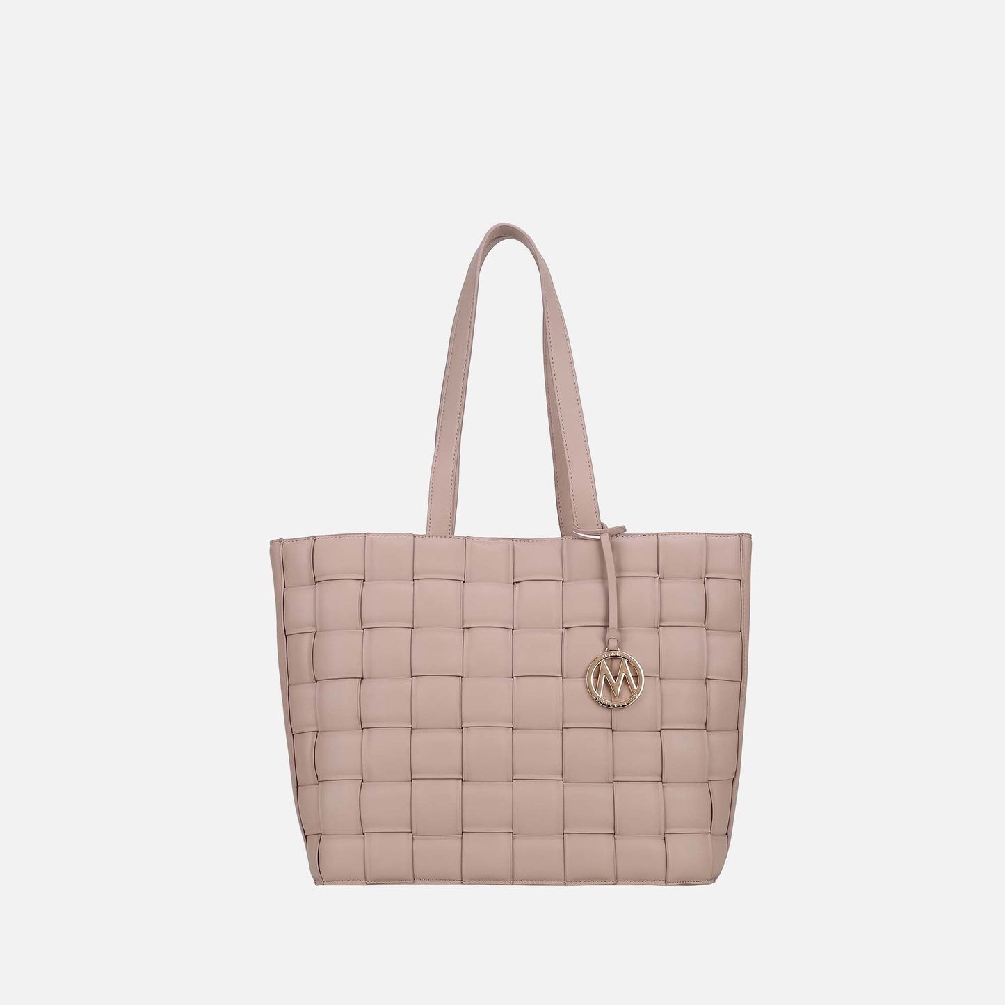 MKF Collection by Mia K. - Rowan Woven Tote Bag