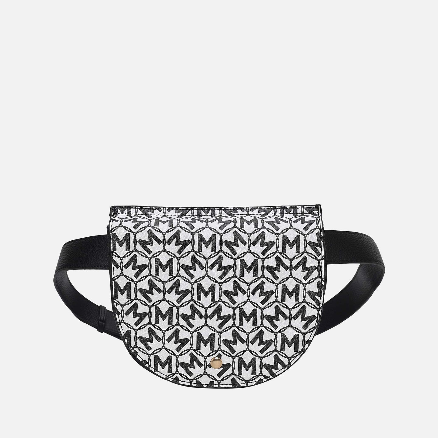MKF Collection by Mia K. - Daksha Monogram Belt Waist Bag
