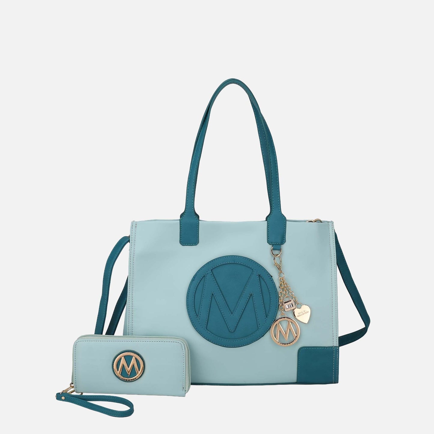 MKF Collection by Mia K. - Louise Tote Bag and Wallet Set