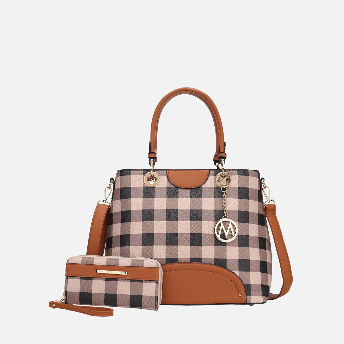MKF Collection by Mia K. - Gabriella Handbag and Wallet Set