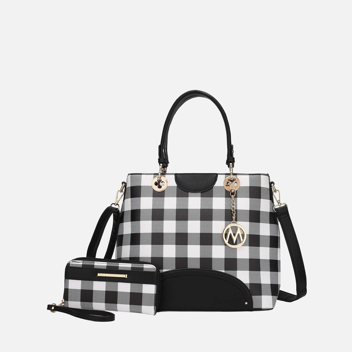 MKF Collection by Mia K. - Gabriella Handbag and Wallet Set