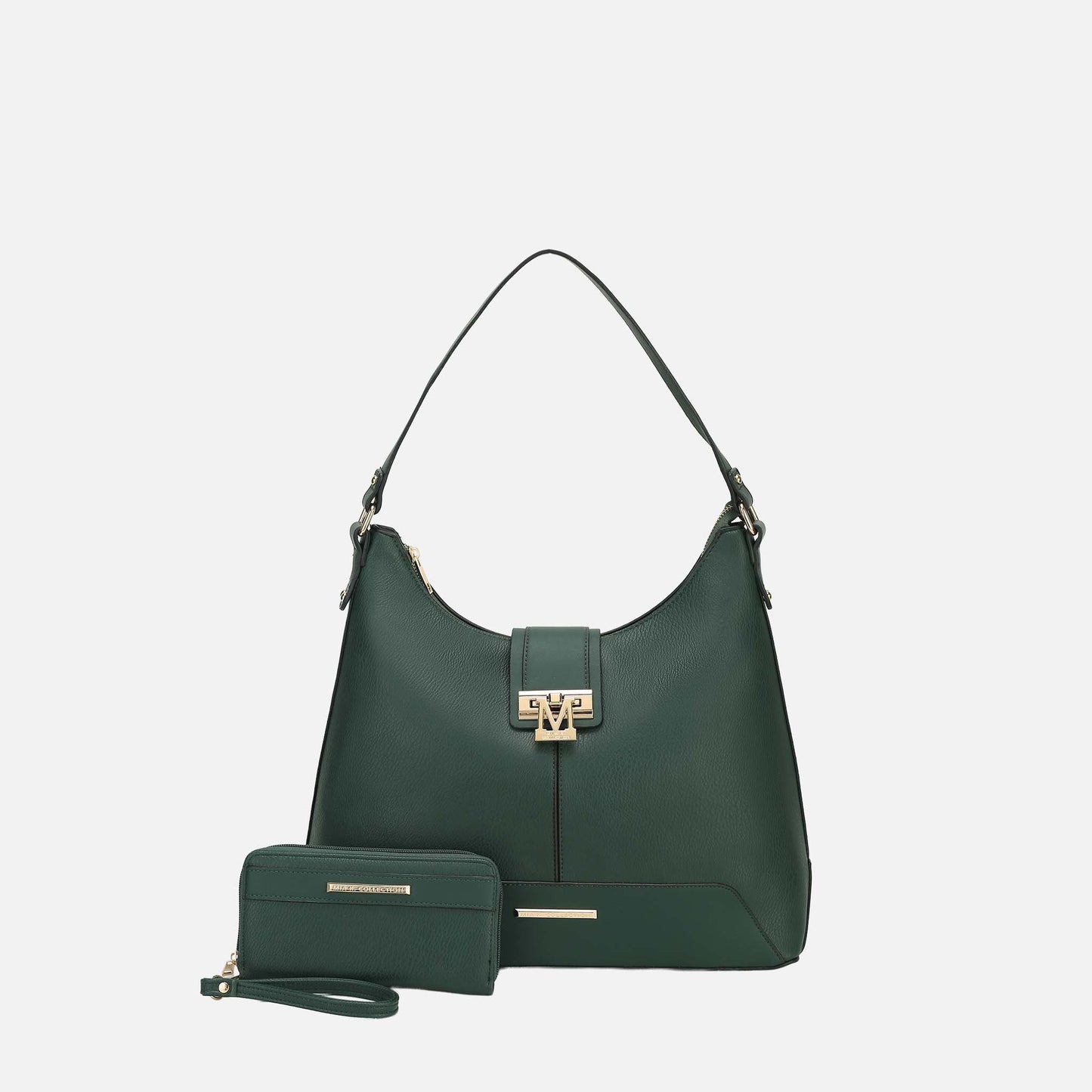 MKF Collection by Mia K. - Graciela Solid Hobo Bag and Set