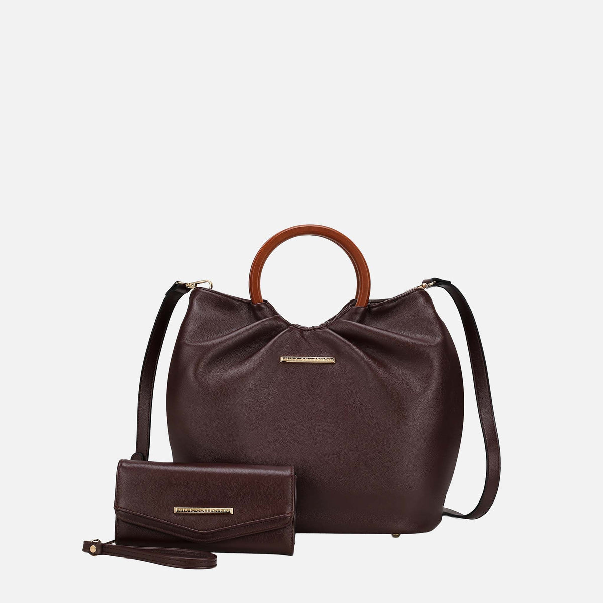 MKF Collection by Mia K. - Leilani Tote Bag and Wallet