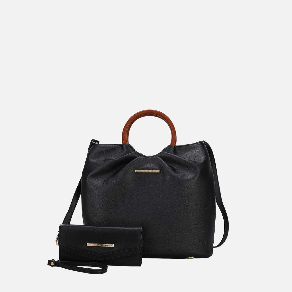 MKF Collection by Mia K. - Leilani Tote Bag and Wallet