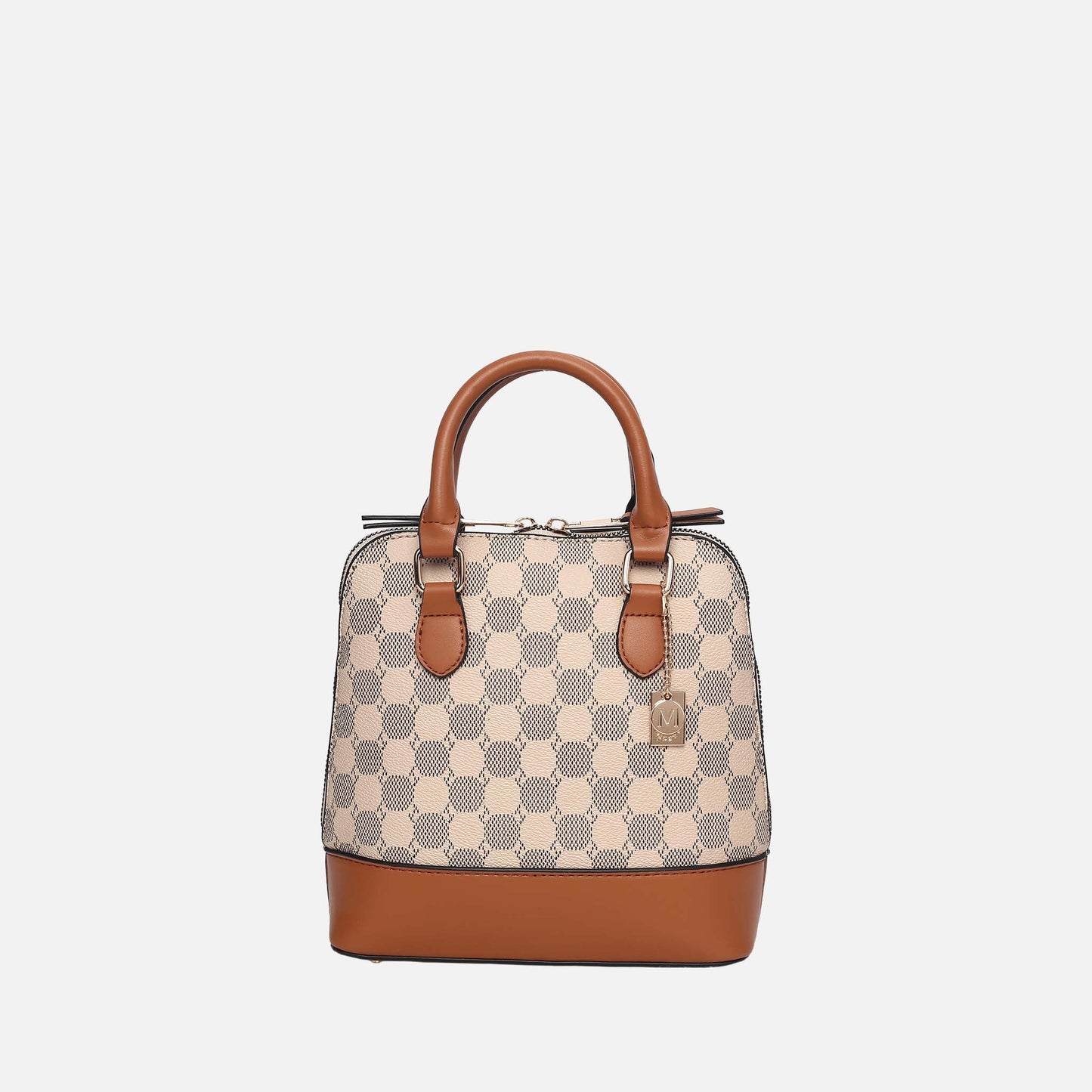 MKF Collection by Mia K. - Marjorie Circular Print Satchel Bag