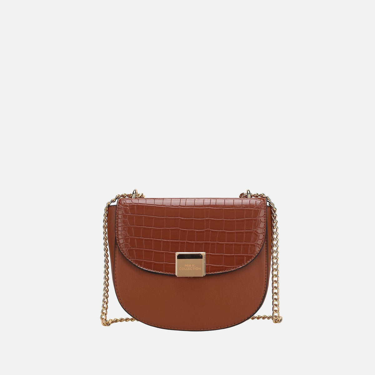 MKF Collection by Mia K. - Brooklyn Embossed Crossbody Bag