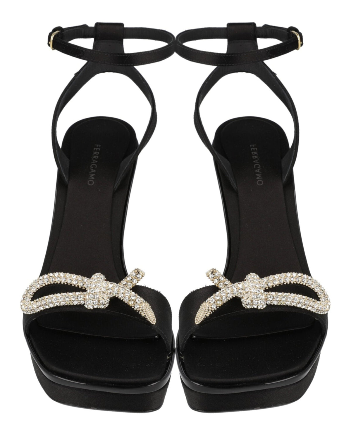 Ferragamo Satin Allison X5 Sandals