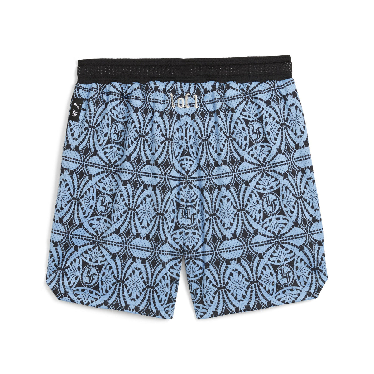 Puma Men's Hoops x Lf Mosaic Shorts - Team Light Blue-AOP