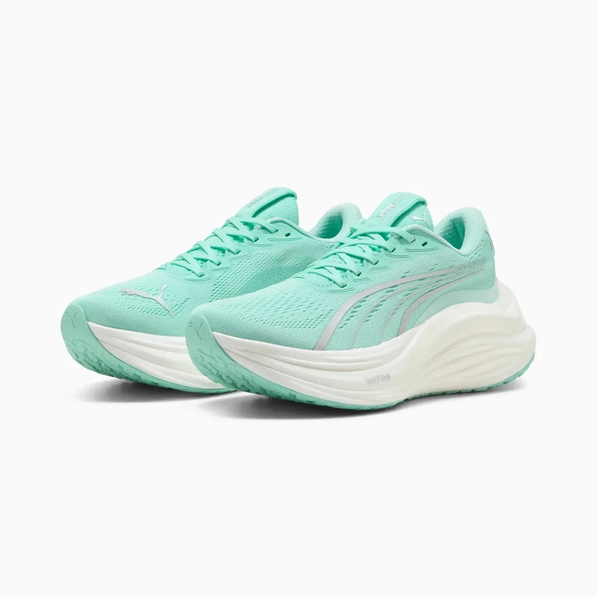 PUMA Mag Max Nitro Melt Women's Running Shoes — Mint