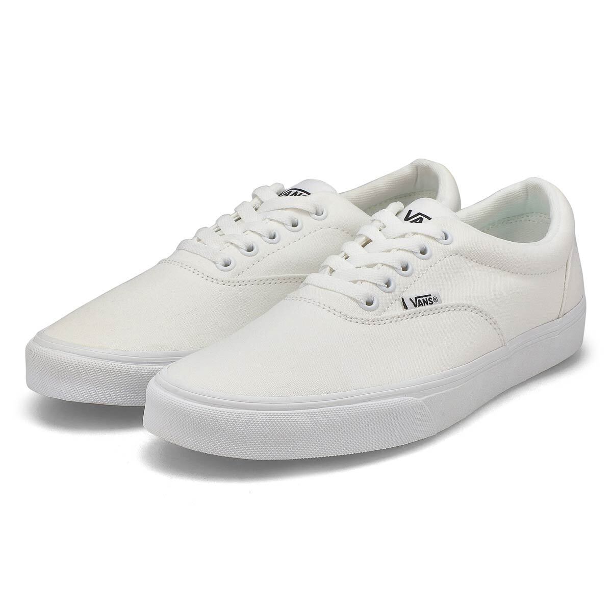 Vans Doheny Men's Sneakers — White Canvas Low-Top