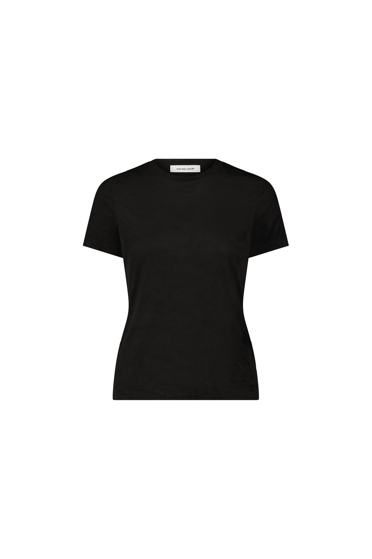 Amaya Suede T-Shirt - Black