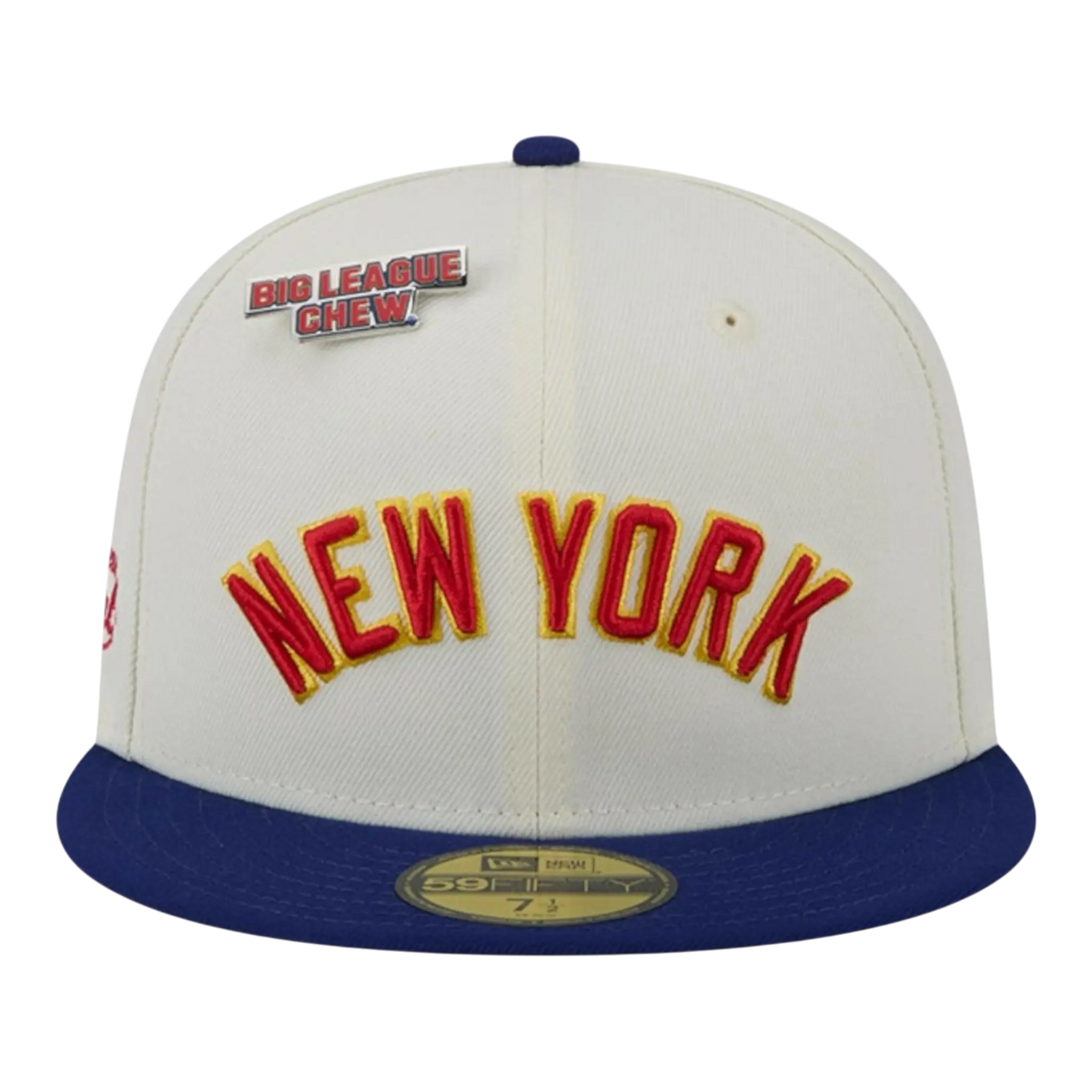New Era x Big League Chew Men New York Yankees 59FIFTY Fitted Hat Chalk White/Navy