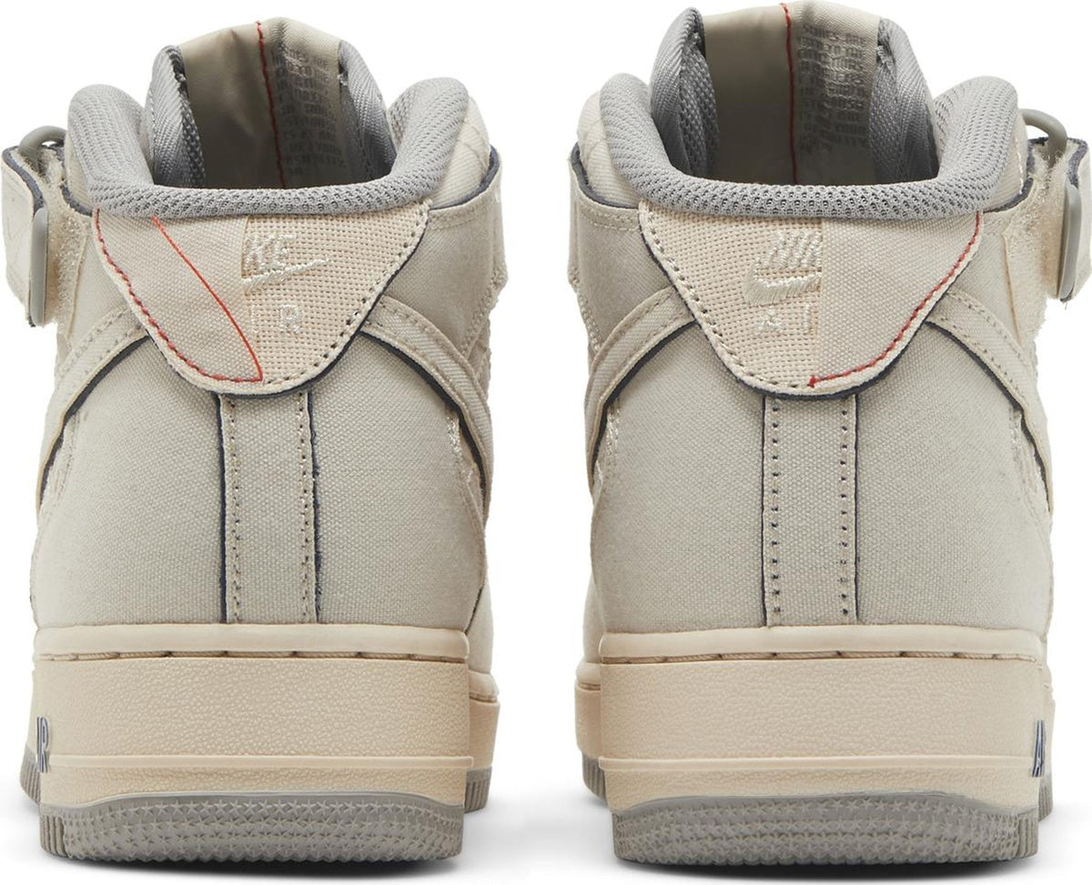 Nike Men's Air Force 1 Mid '07 'Tear Away Pearl White' Sneakers