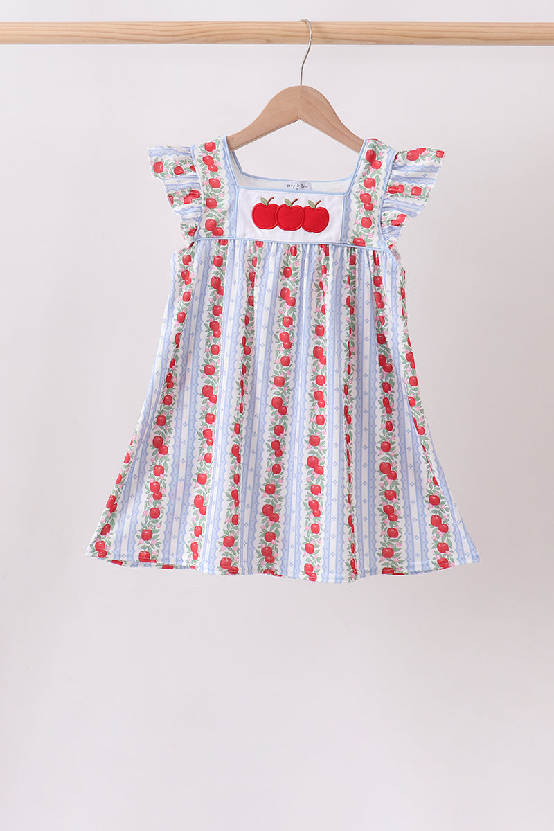 applic dress design Red Apple Applique Dress Zulily