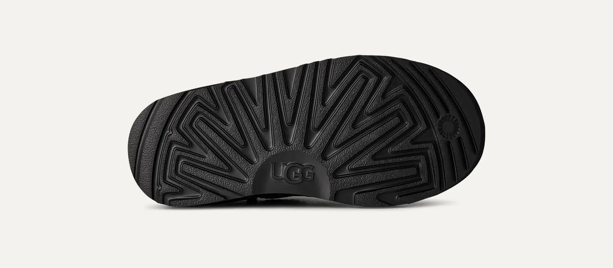 UGG Kids Classic Micro Slipper 'Black' Slippers
