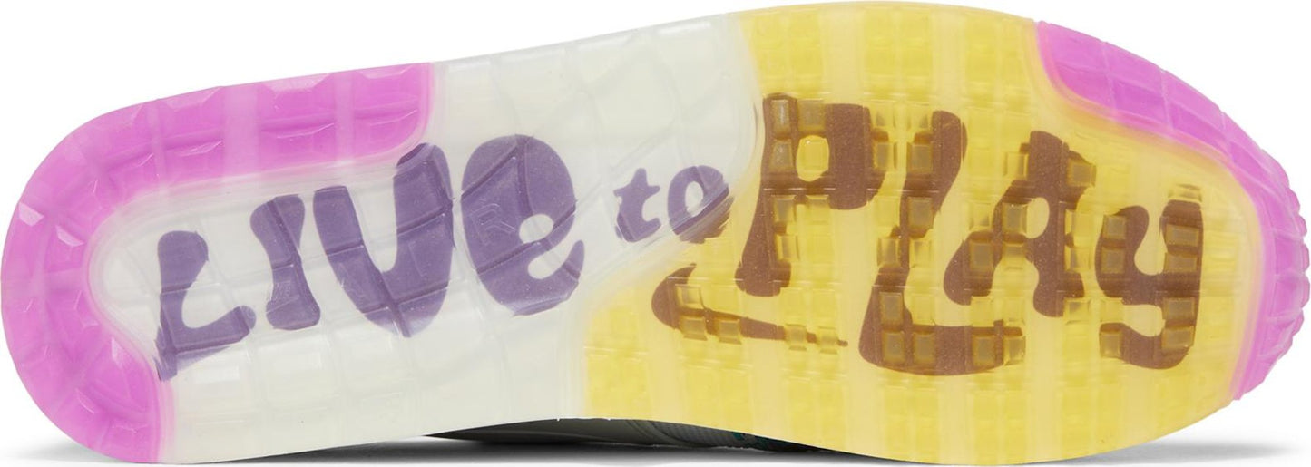 White/Light Silver/Fuchsia Dream/Clear Jade-