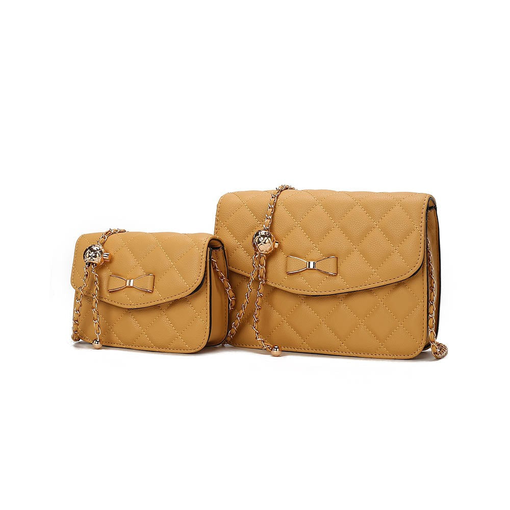 MKF Collection by Mia K. - Blossom Shoulder Bag and Set