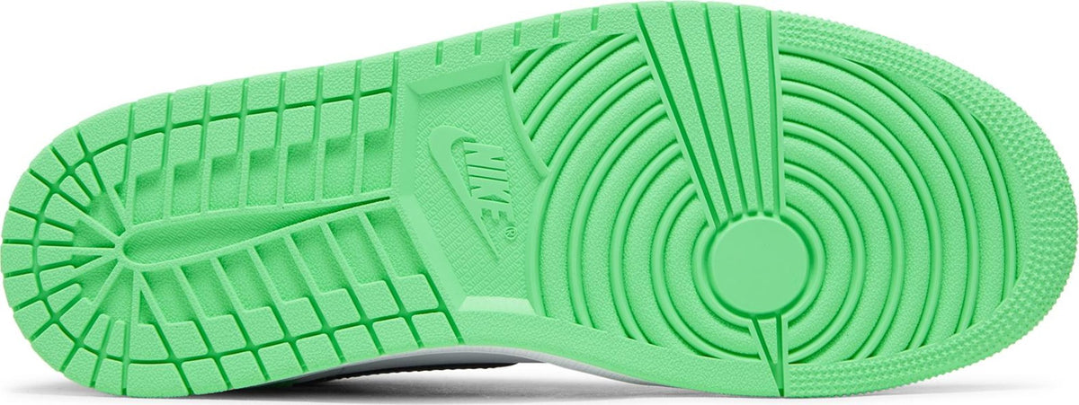 Air Jordan Men's Retro 1 High Og 'Green Glow' Sneakers