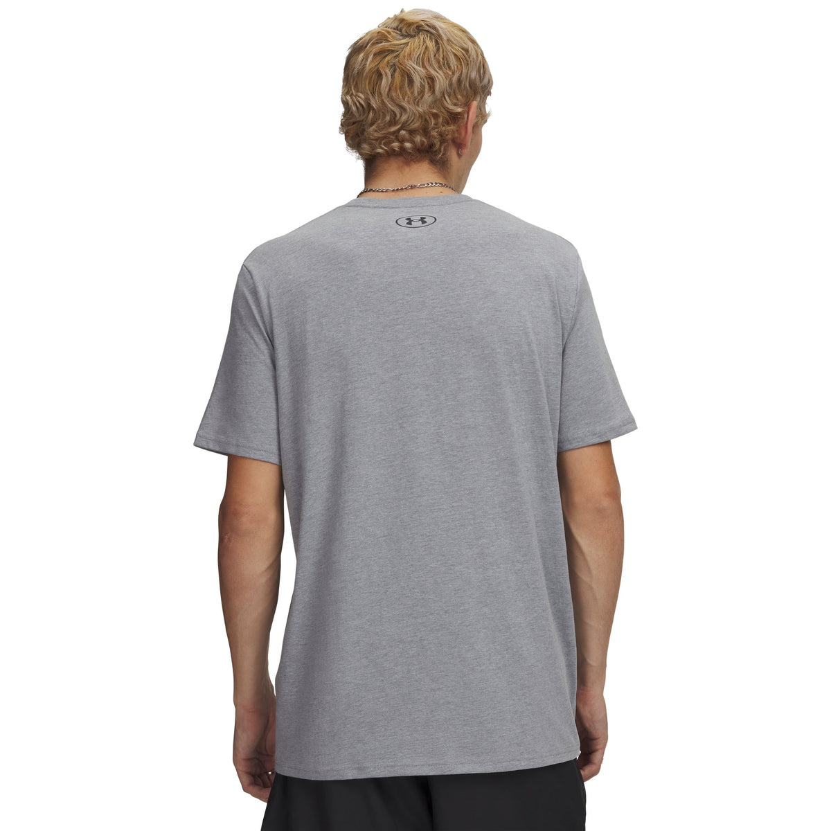 Under Armour Mens UA Sportstyle Left Chest Short Sleeve T-Shirt - Gray