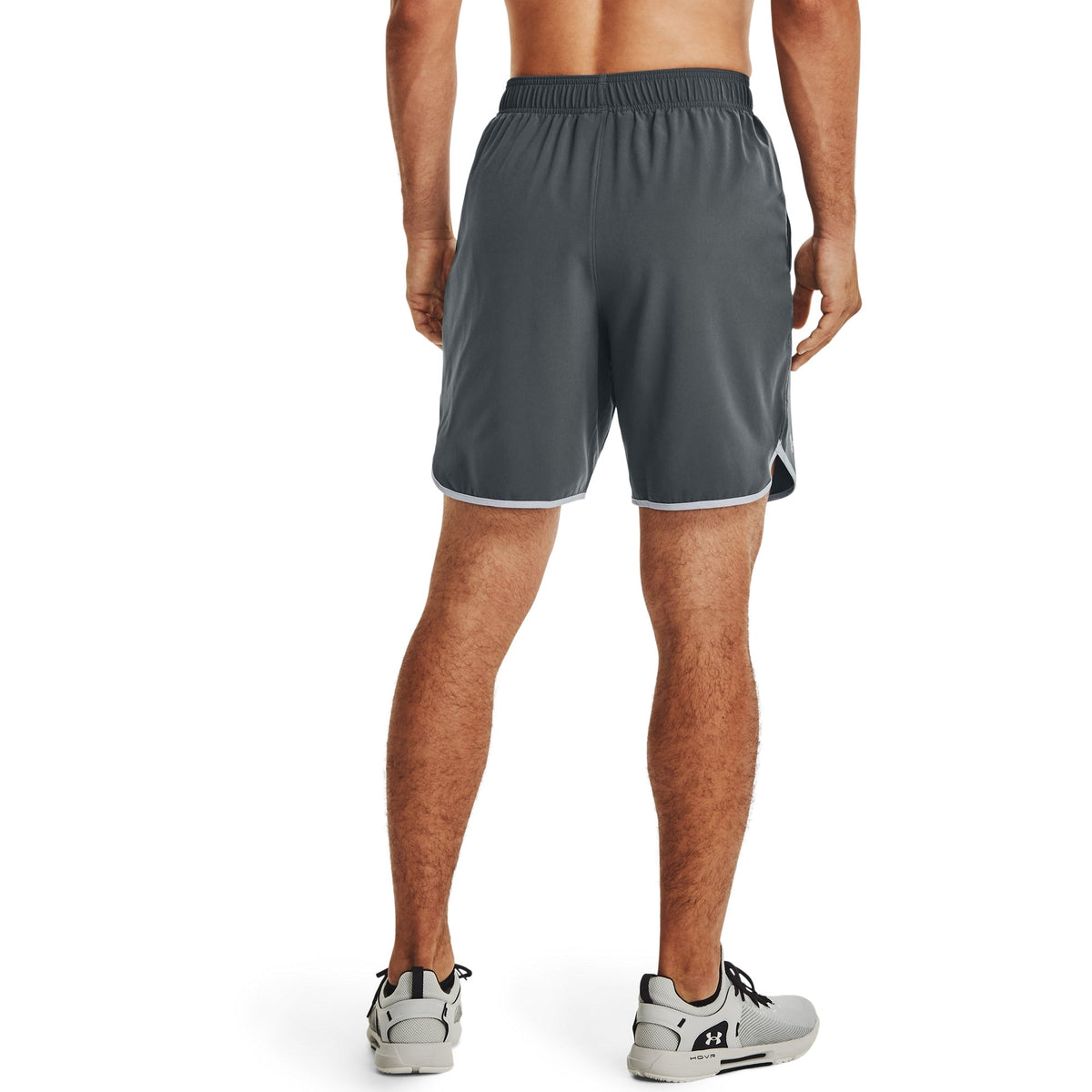 Under Armour Mens UA Hitt Woven Training Shorts - Pitch Gray