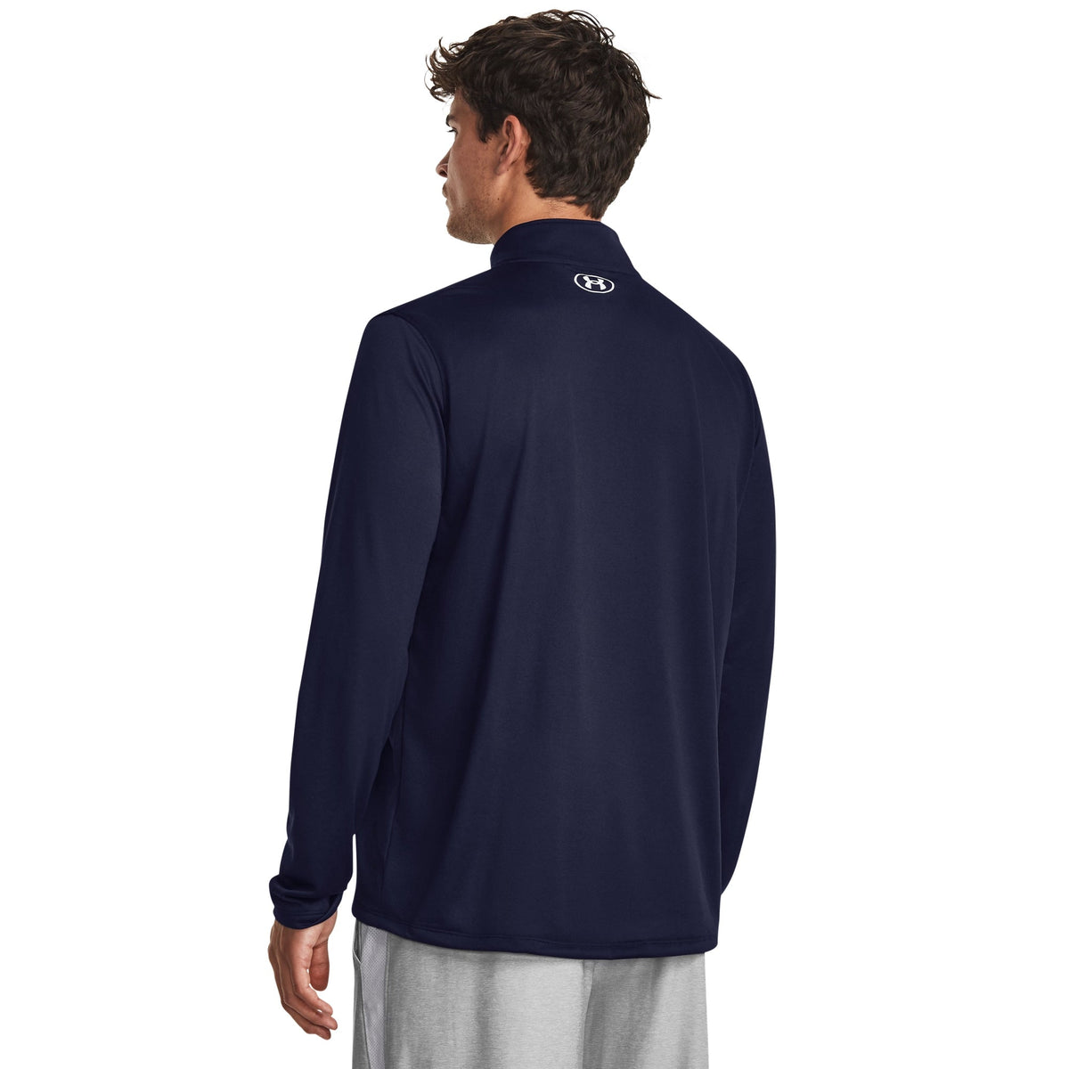 Under Armour Men's Tech Quarter-Zip - Midnight Navy/White
