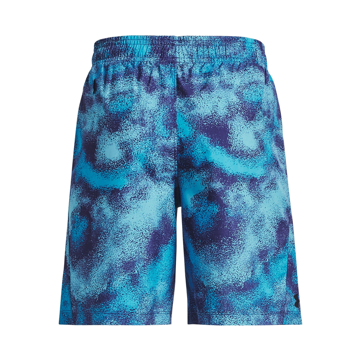 Under Armour Youth Boys' Tech Woven Printed Shorts - Glacier Blue & Sonar Blue