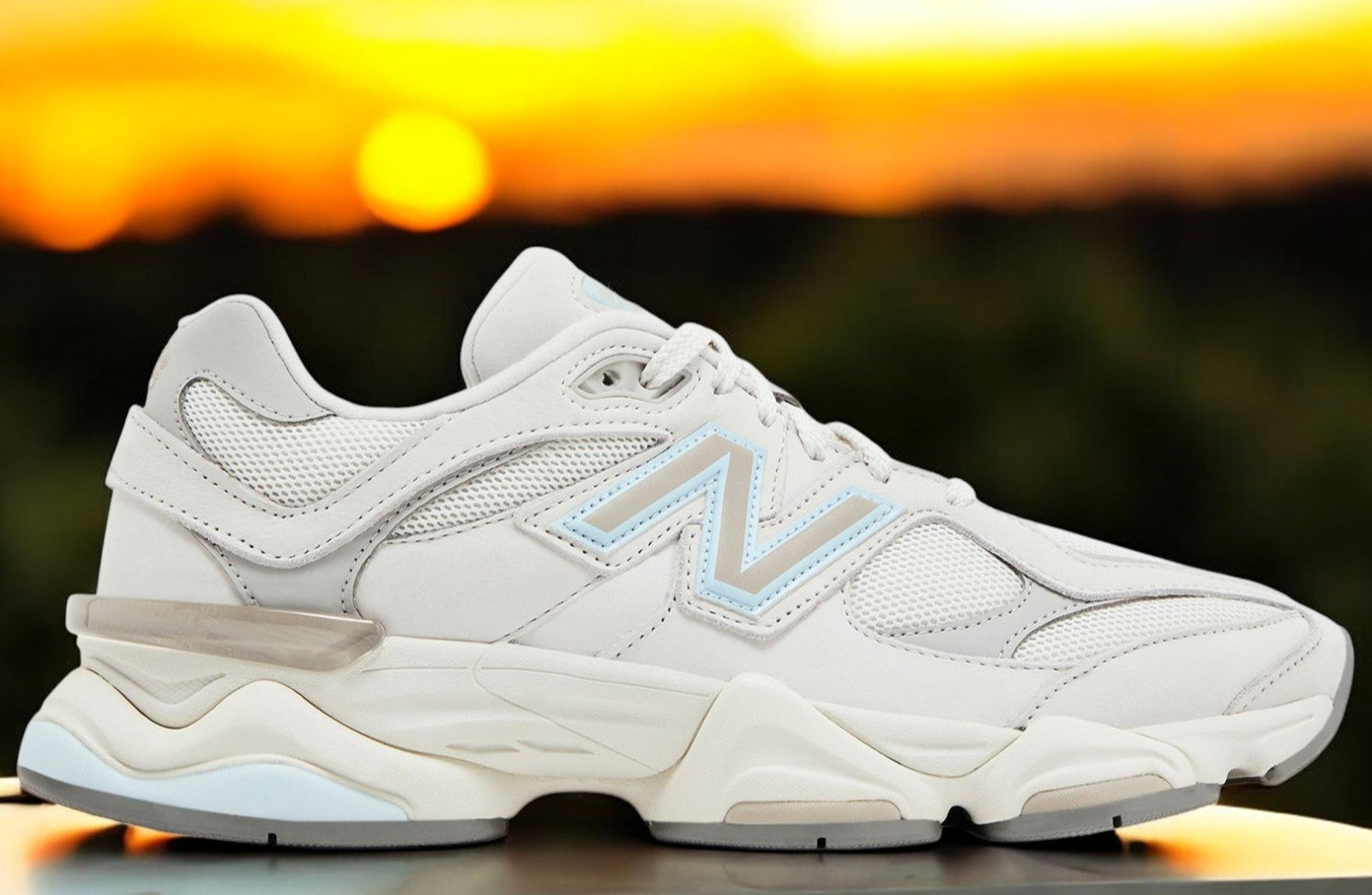 New Balance Men's 9060 'Reflection Raincloud Quarry Blue' Sneakers