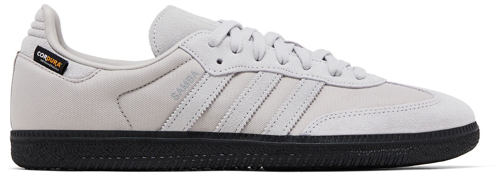 Adidas Samba ホワイト/ブラック/グレー Amazon.com | adidas Samba Og J 3-Stripes 60S Retro Contrast
