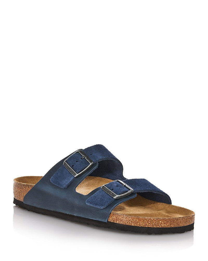 Birkenstock Unisex Arizona Mixed Leather New Navy