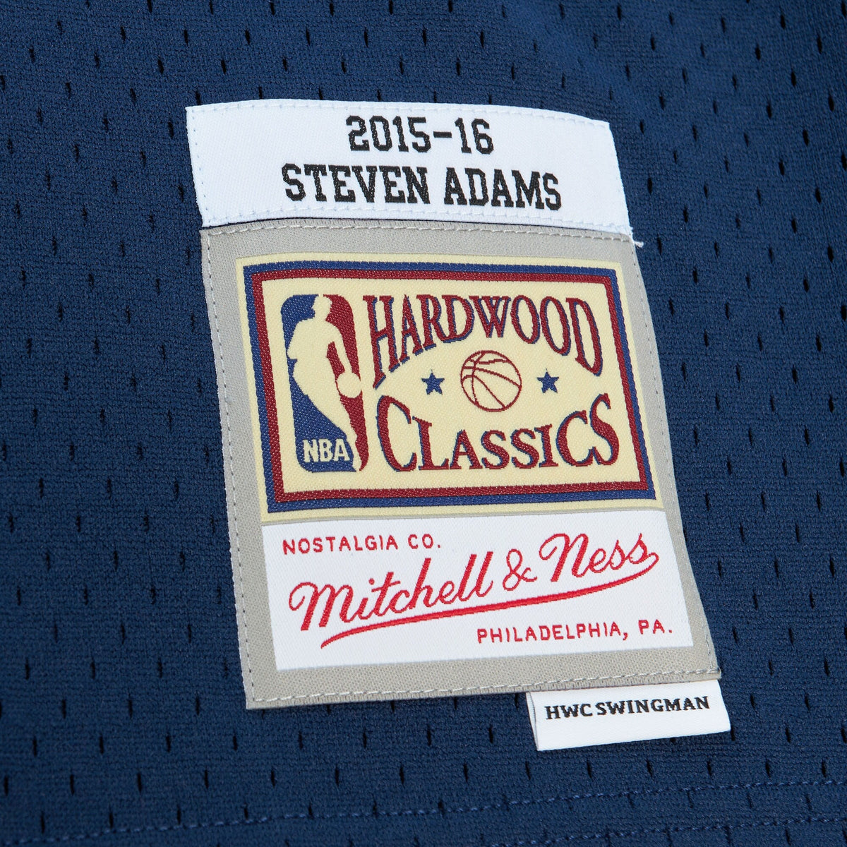 Mitchell & Ness Men's NBA Alternate Jersey Thunder 2015 Steven Adams