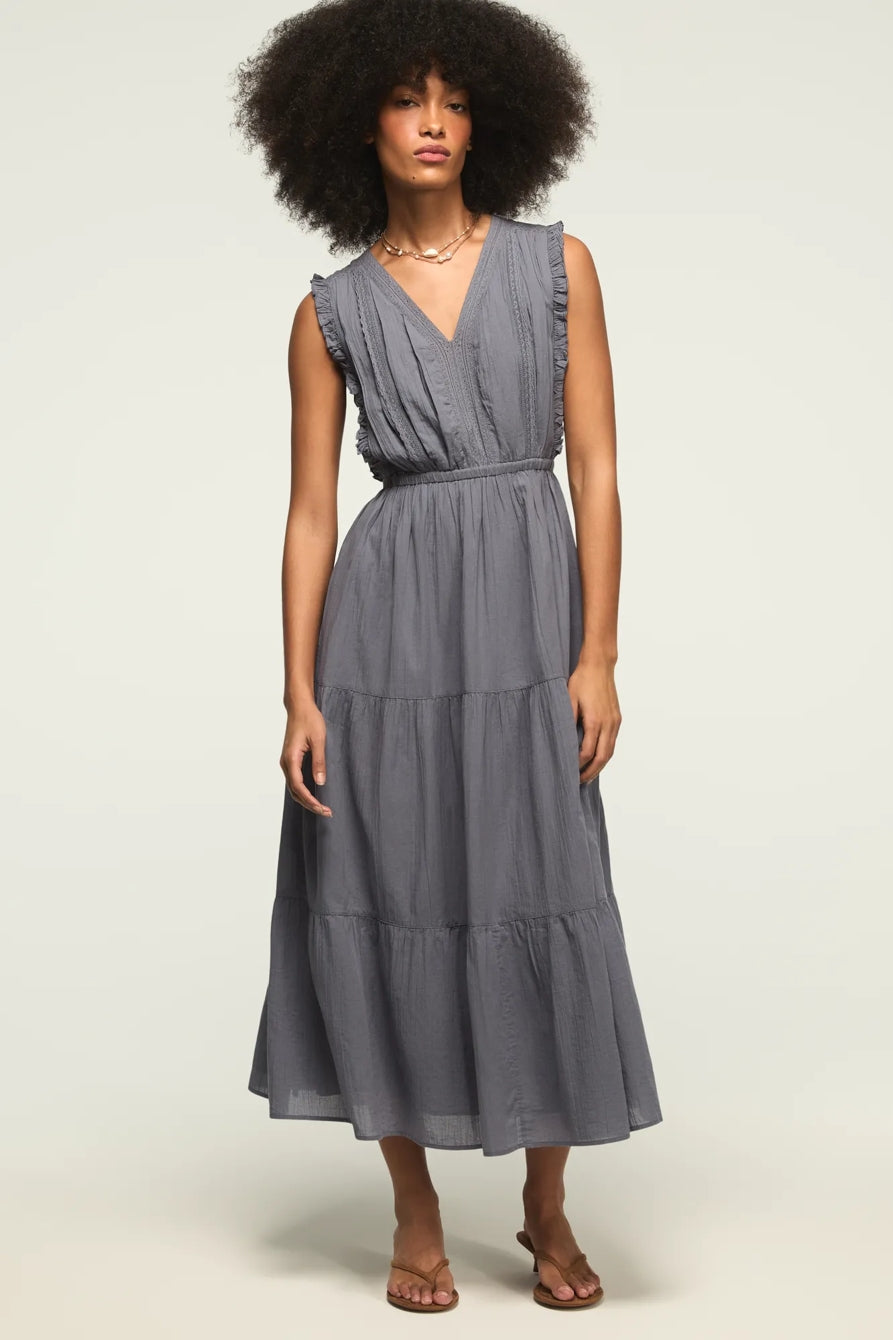 dress open from the back Shona Joy - Savanna Halter Open Back Maxi Dress - Pearl