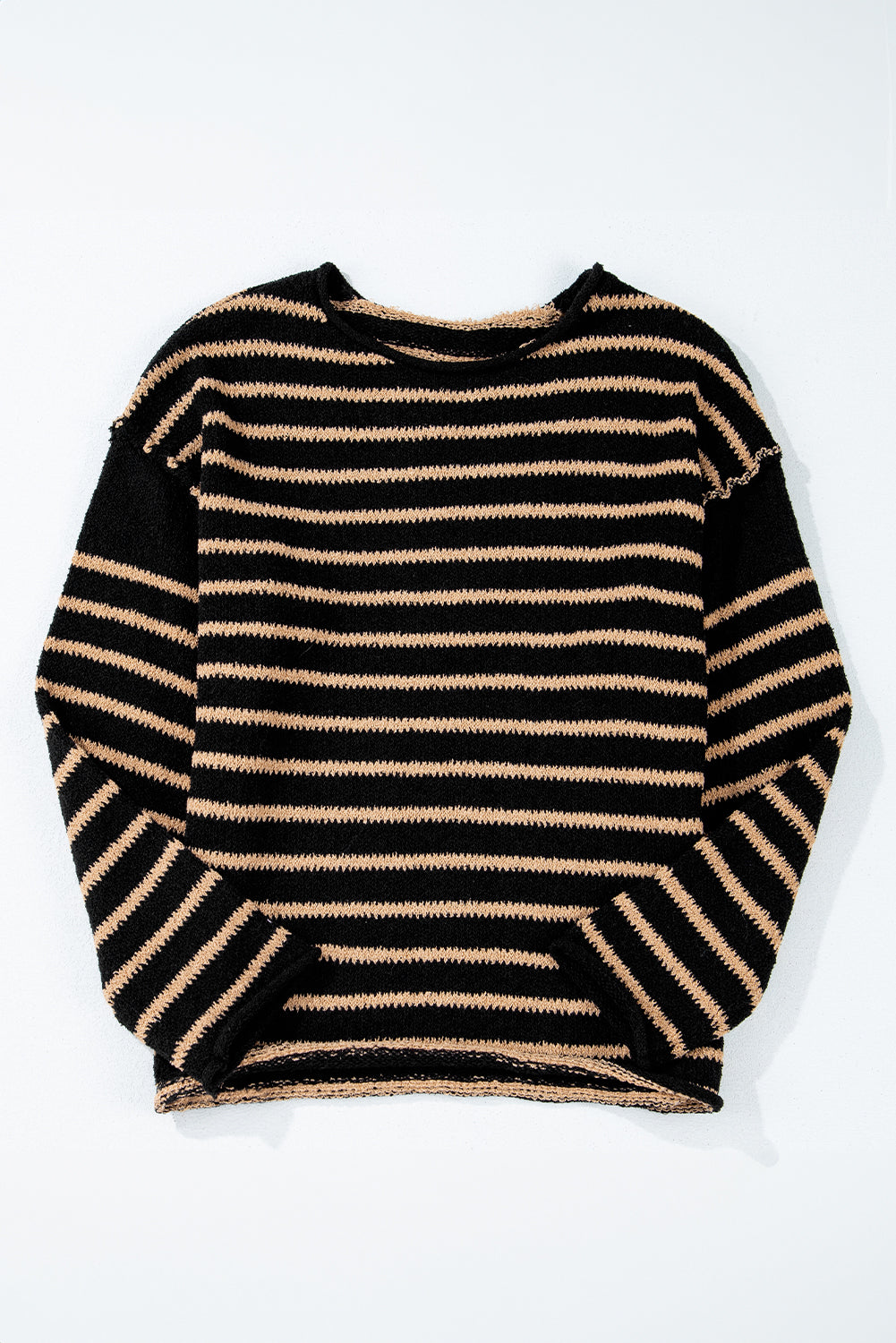 Threaded Pear Wren Drop Shoulder Loose Sweater