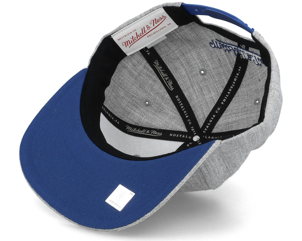 Mitchell & Ness Men's NBA Team Heather 2.0 Snapback Warriors Snapback Caps