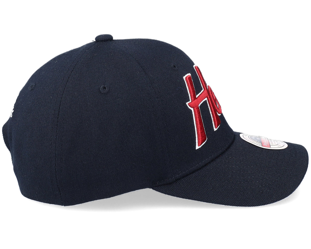 Mitchell & Ness Men's NBA Team Script 2.0 Stretch Snapback Heat Snapback Caps