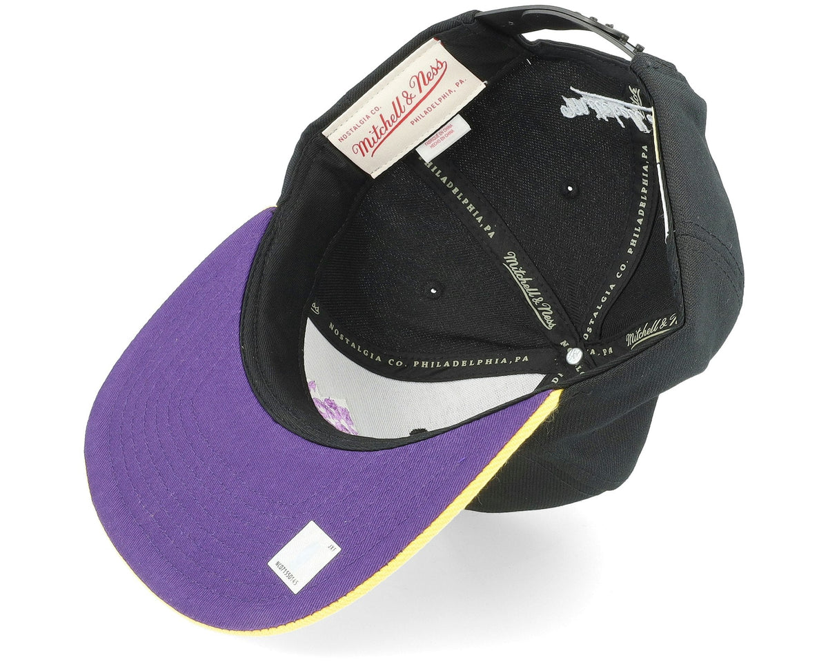 Mitchell & Ness Men's NBA Core Basic Snapback Hwc Lakers Snapback Caps