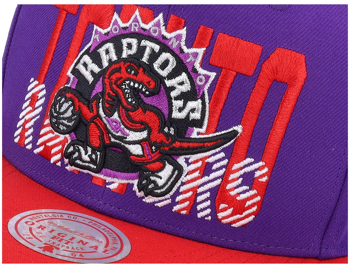 Mitchell & Ness Men's NBA Cross Check Snapback Hwc Raptors Snapback Caps