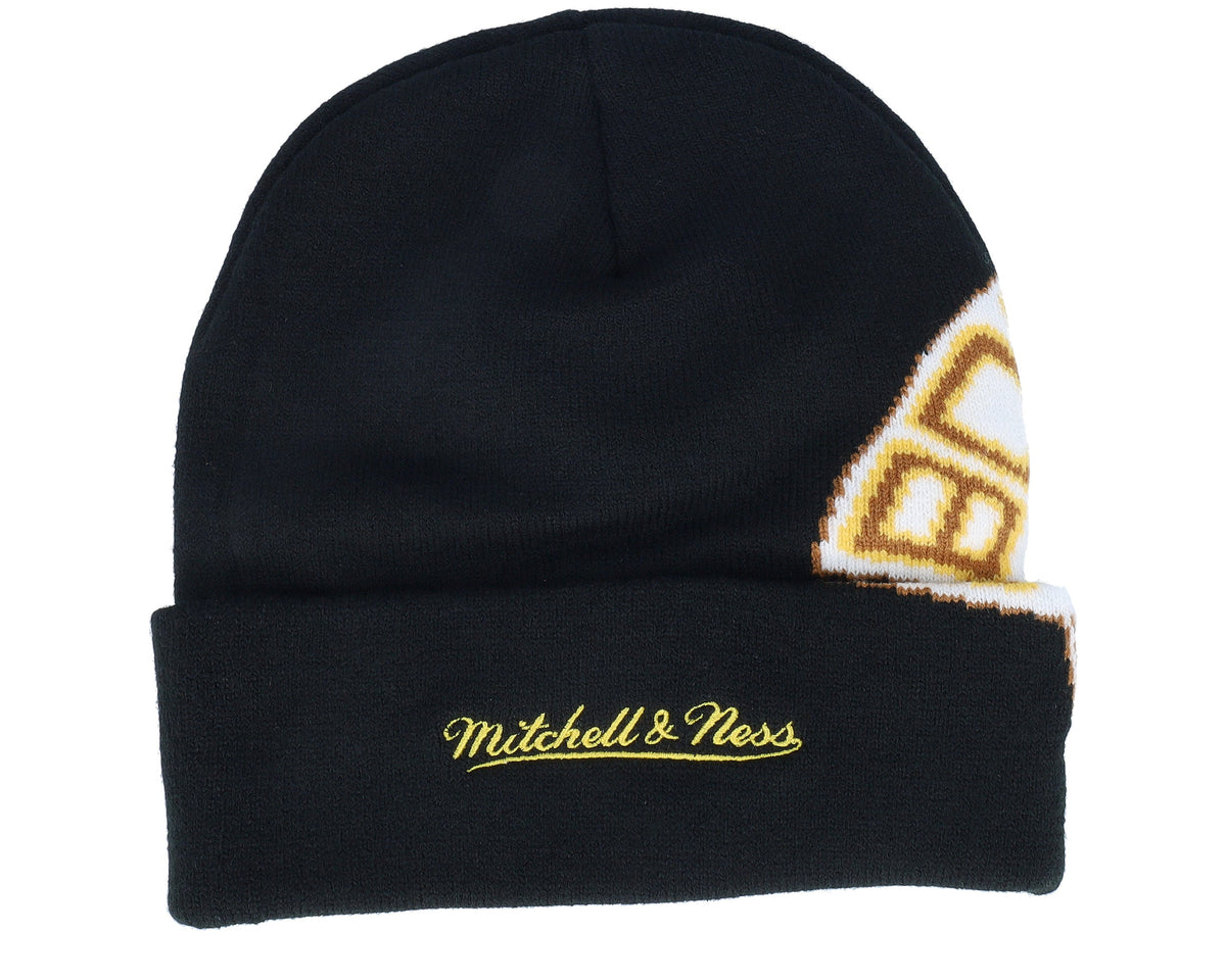 Mitchell & Ness Men's NHL Cricket Knit Vntg Bruins Beanies