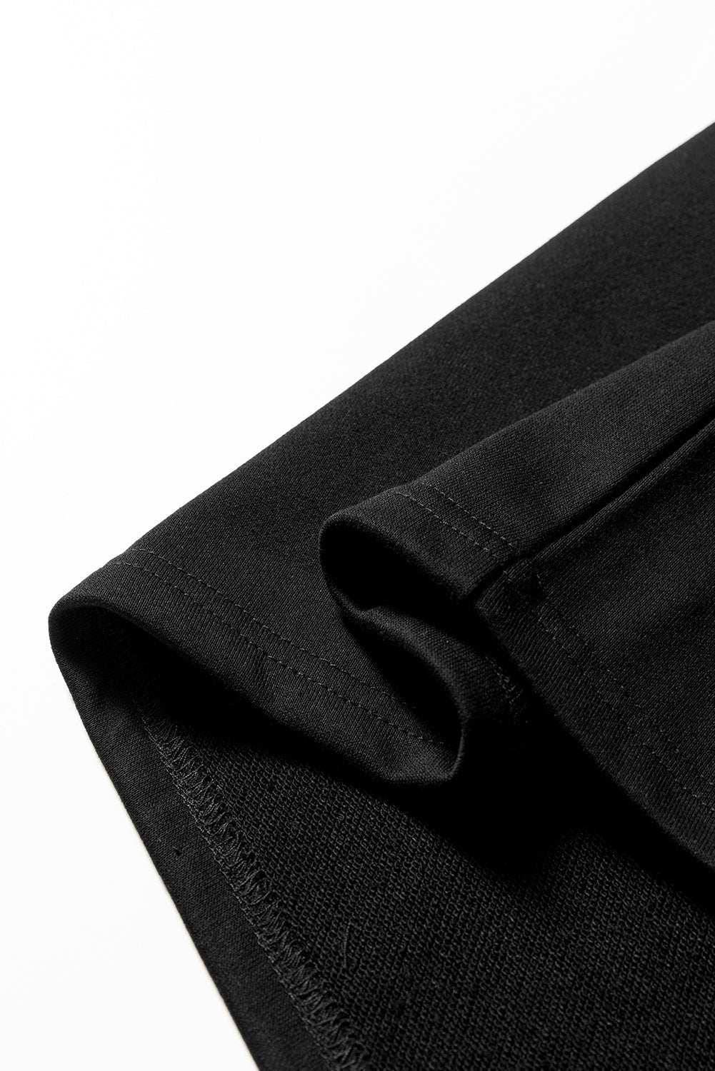 Varsity Sweater Dress - Black