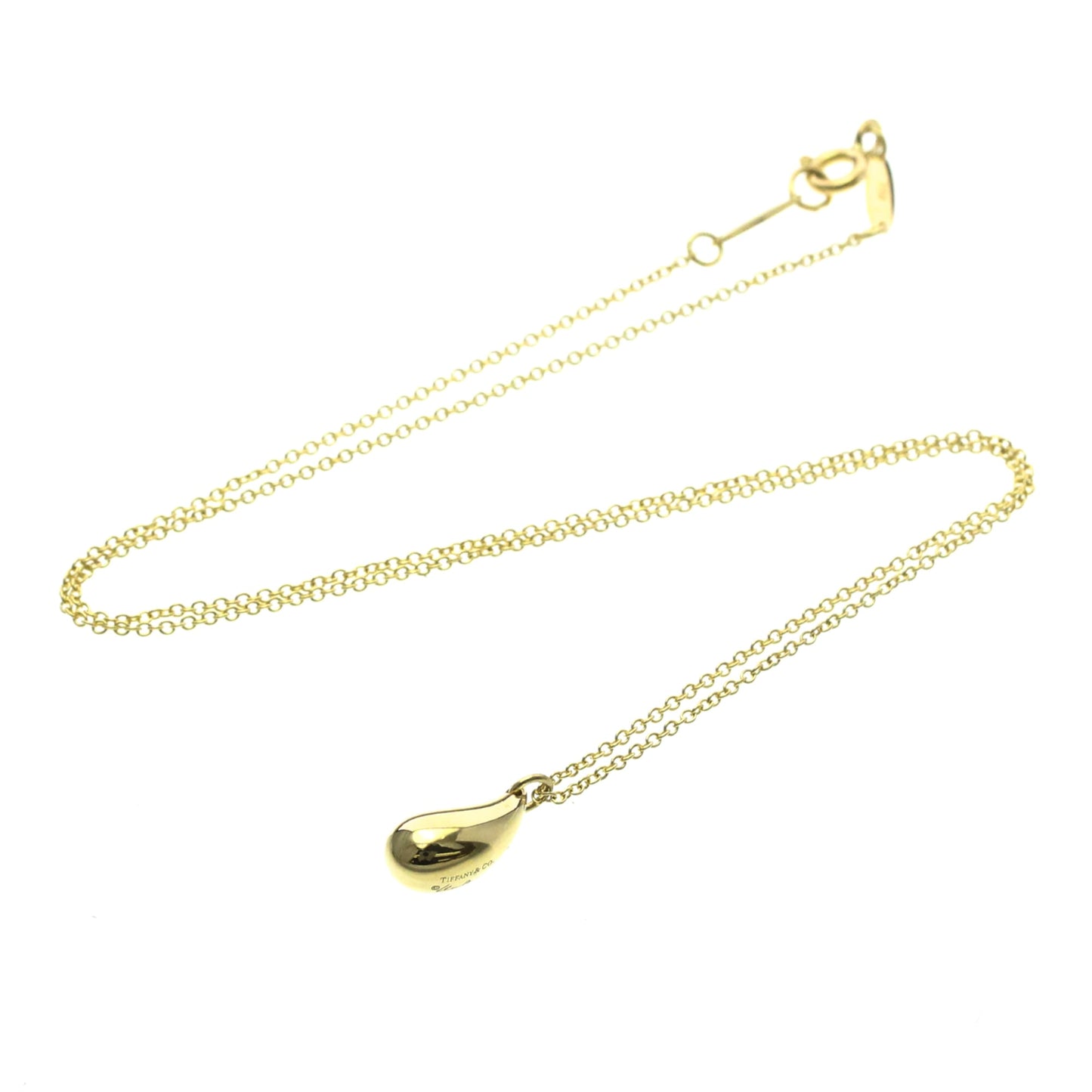 Tiffany Teardrop · 18K Yellow Gold