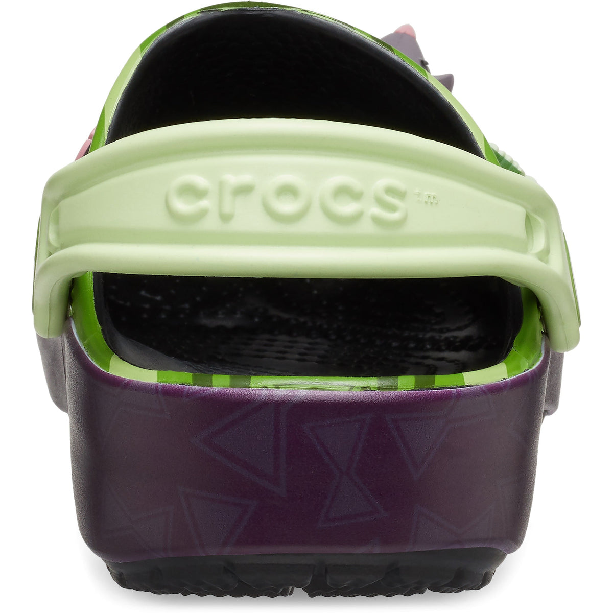 Crocs Grade School Bruno Classic Clogs Green/Black
