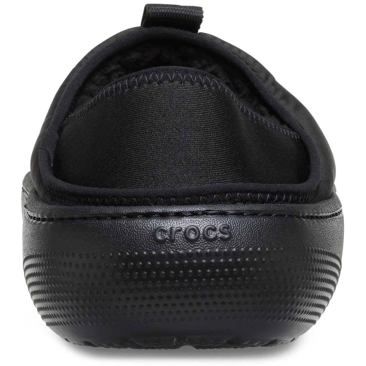 Crocs Grade School Classic Puff Moc Black