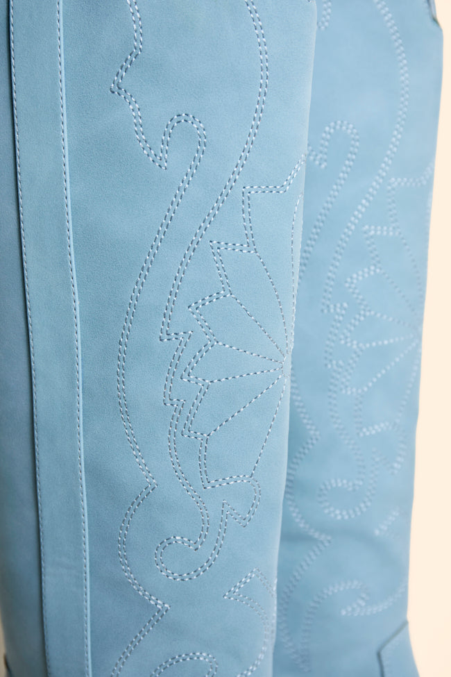 Shania Blue Boots