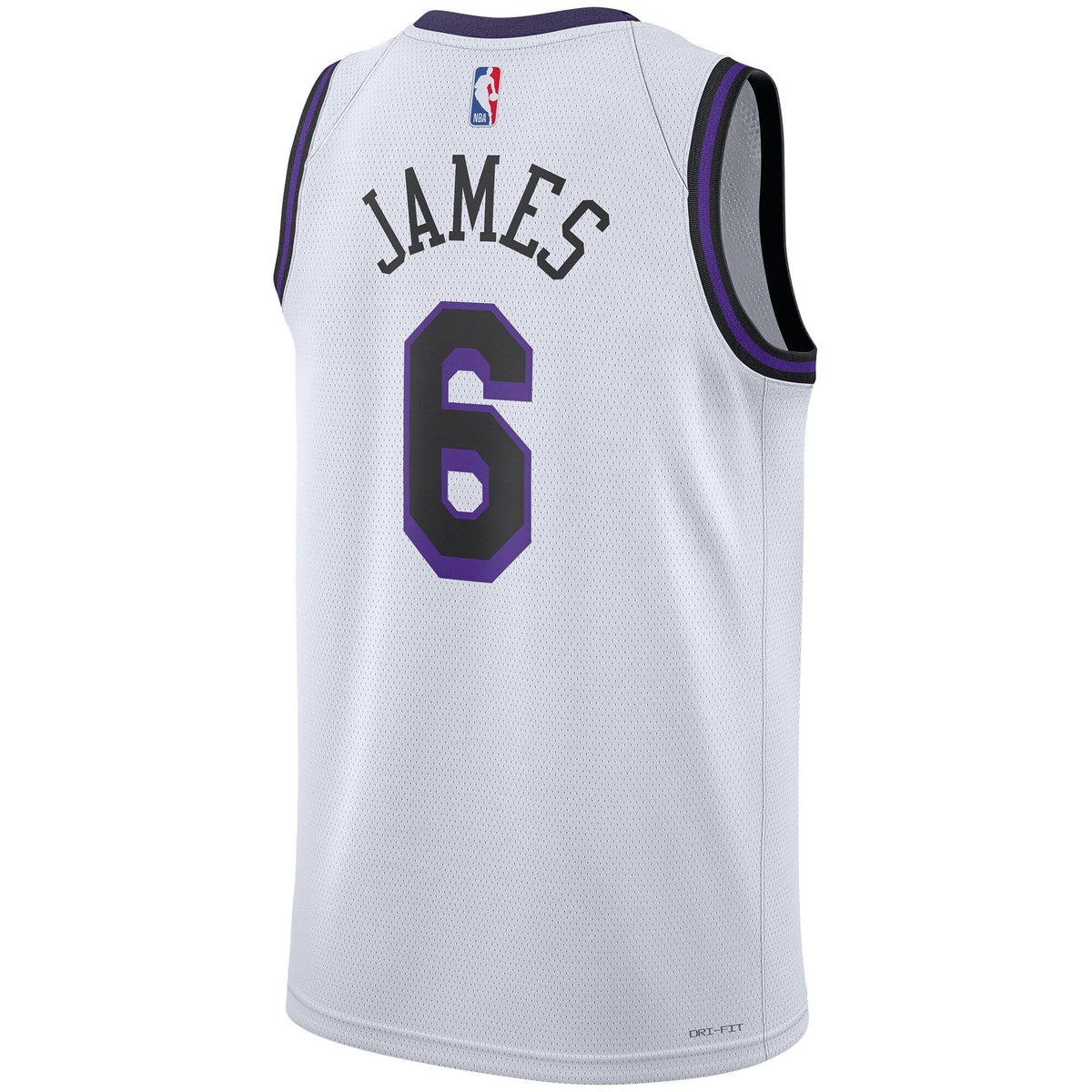 Nike Men's Lebron James La Lakers City Edition Swingman Jersey
